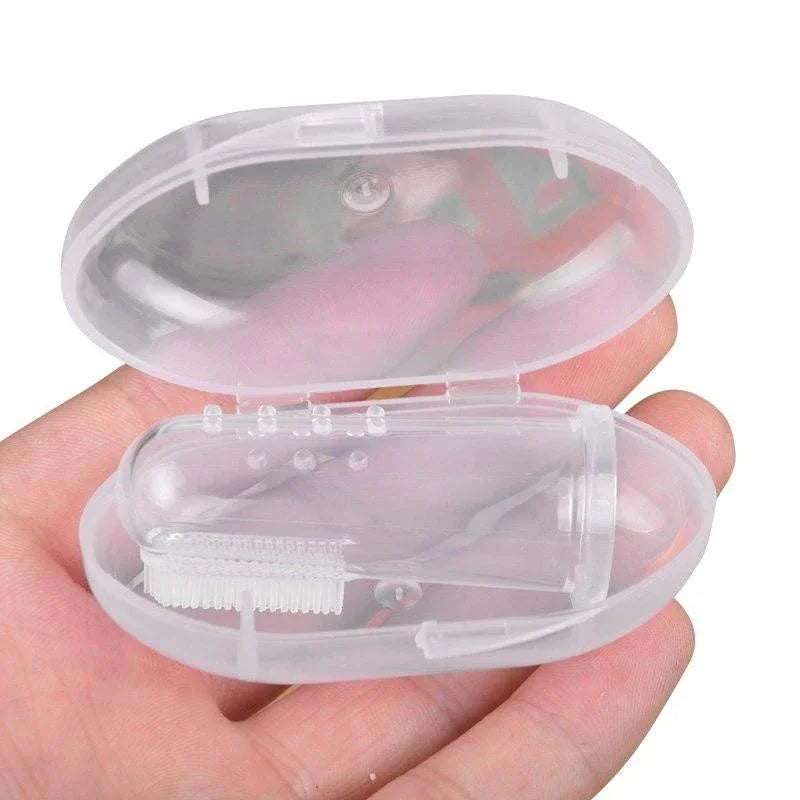 Super Soft Pet Finger Toothbrush – Gentle & Effective Oral Care for Dogs & Cats