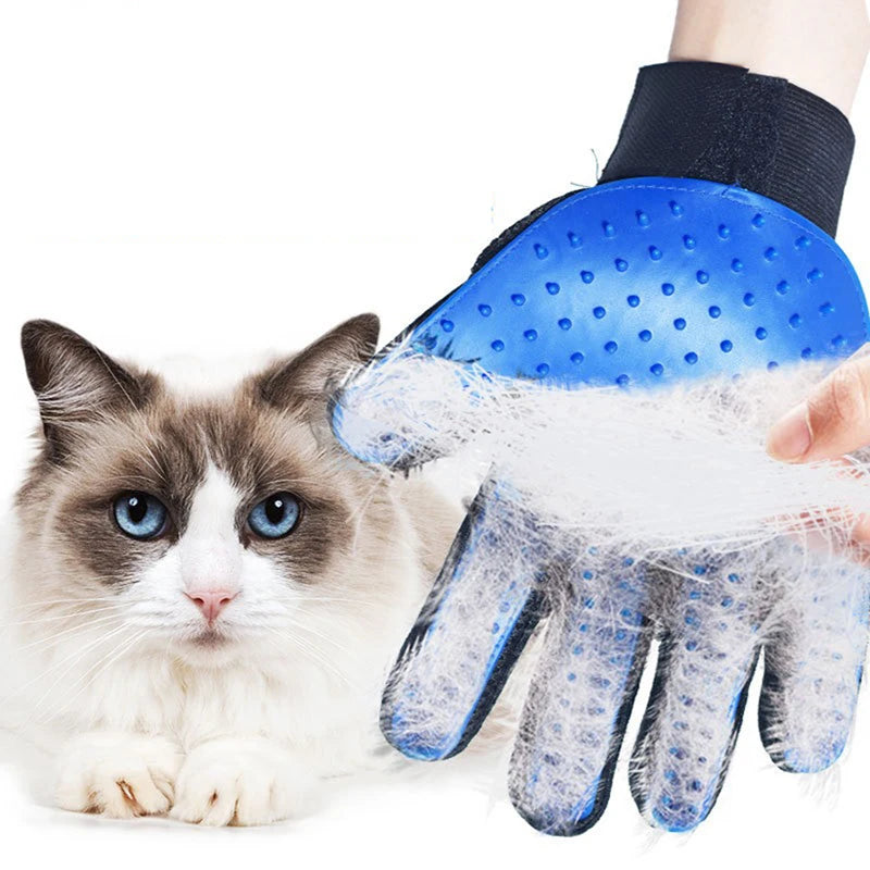 Hair combing gloves-Popular hot selling for pet dogs and cat, sturdy and durable effective hair combing pet supplies